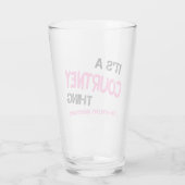 Courtney ding dat je niet zou begrijpen glas (Achterkant)