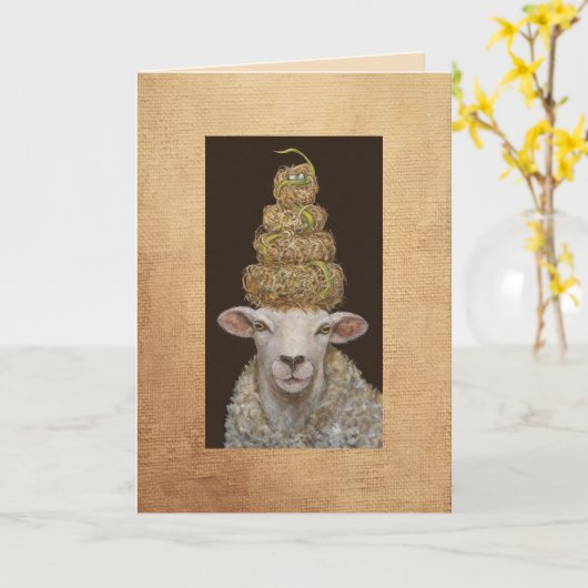 Courtney's cake-kaart kaart (Gele Bloem)