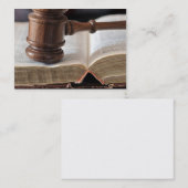 Courtroom Besluiten Visitekaartjes (Voorkant / Achterkant)