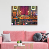 Courtroom Canvas Afdruk (Insitu (Woonkamer))