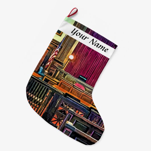 Courtroom Grote Kerstsok (Voorkant (Hangend))