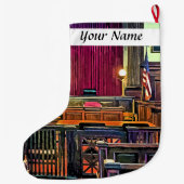 Courtroom Grote Kerstsok (Achterkant)