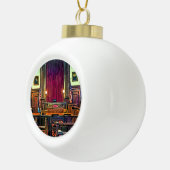 Courtroom Keramische Bal Ornament (Rechts)