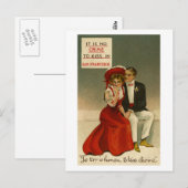 Courtship Briefkaart (1909) (Voorkant / Achterkant)