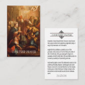 Courtship Verloving Prayer Heilige Kaart Visitekaartje (Voorkant / Achterkant)