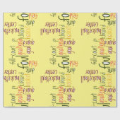 Courtside chique dribble, schotel, verblinden: bas cadeaupapier (Vlak)