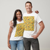 Courtside Doodles: Zebra Basketbal Fantasie T-shirt (Unisex)
