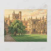 Courtyard at Oxford University Briefkaart (Voorkant)
