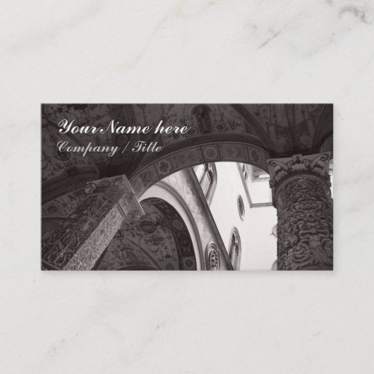 Courtyard Detail Visitekaartje (Voorkant)
