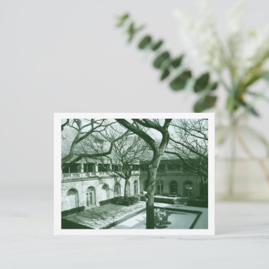 Courtyard in Chicago Briefkaart (Staand voorkant)