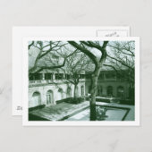 Courtyard in Chicago Briefkaart (Voorkant / Achterkant)
