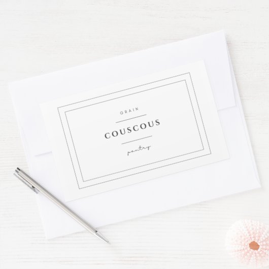 Couscous Etiket Stickers (Envelop)