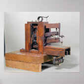 Couseuse', eerste naaimachine, 1830 poster (Voorkant)