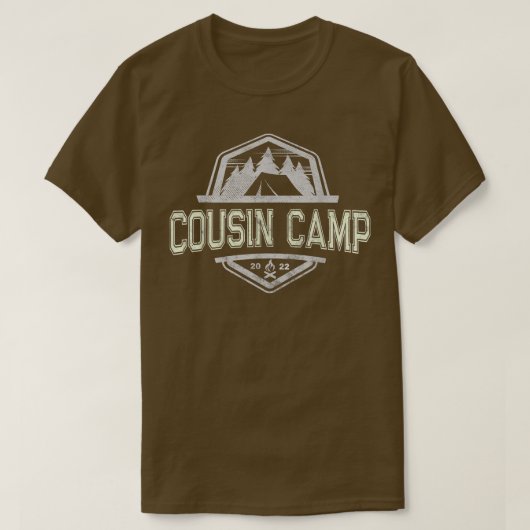  COUSIN CAMP 2022 Funny Grandma Grandpa Ree T-shirt (Design voorkant)