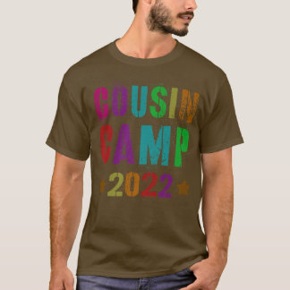 COUSIN CAMP 2022 Funny Grandma Grandpa Ree T-shirt