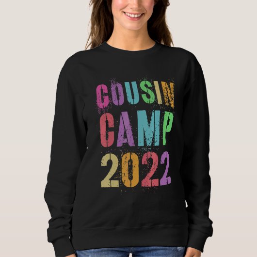 Cousin Camp 2022 Grandma Grandpa Summer Camp Trui (Voorkant)