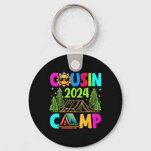 Cousin Camp 2024 Familie Vakantie Zomer Camping Cr Sleutelhanger