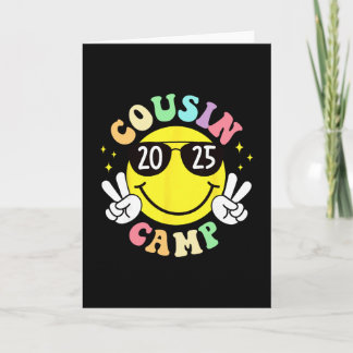 Cousin Camp 2025 Camping Campfire Summer Vacation  Kaart