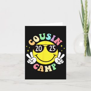 Cousin Camp 2025 Camping Kampvuur Zomervakantie Kaart