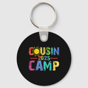 Cousin Camp 2025 Camping Kampvuur Zomervakantie Sleutelhanger