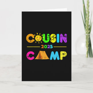 Cousin Camp 2025 Camping Summer Vacation 2025 Fami Kaart