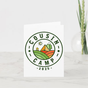 Cousin Camp 2025 Camping Tribe Zomervakantie Kaart