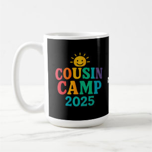 Cousin Camp 2025 Zomervakantie Fun Camping Koffiemok