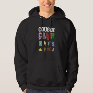 Cousin Camp Pack voor familie Camping Vakantie Hoodie