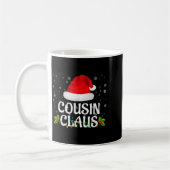 Cousin Claus Christmas Lights Santa Pajama Family  Koffiemok (Links)