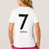 Cousin Cousins T Shirt Schattigee Kinder neef Crew (Achterkant)