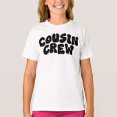 Cousin Cousins T Shirt Schattigee Kinder neef Crew (Voorkant)