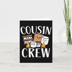 Cousin Crew 2024 Camping Trip Smore Campfire Group Kaart