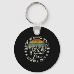 Cousin Crew 2024 Zomer Vakantie Strand Familiereis Sleutelhanger