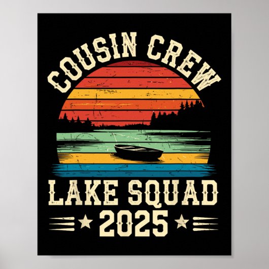 Cousin Crew 2025 Cousin Crew Meer Ploeg Poster (Voorkant)