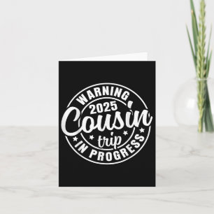 Cousin Crew 2025 Familiereünie Weekend Vacat Kaart