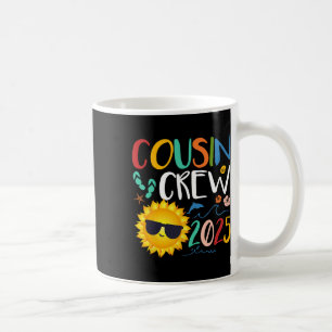Cousin Crew 2025 Shirt Familie Vakantie Strand Koffiemok