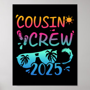 Cousin Crew 2025 voor zomervakantie familie Poster