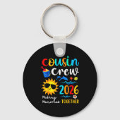 Cousin Crew 2026 Making Memories Summer Family Vac Sleutelhanger (Voorkant)