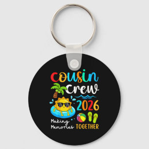 Cousin Crew 2026 Samen Herinneringen Maken Zomer Sleutelhanger