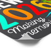 Cousin Crew 2026 Summer Vacation Beach Family Trip Poster (Hoek)