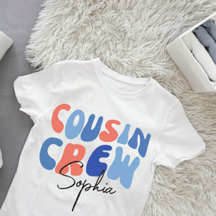 Cousin Crew 4 juli familie reunion bijpassende  T-shirt
