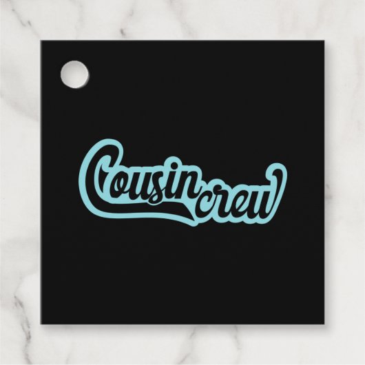 Cousin Crew Bedankjes Labels (Voorkant)