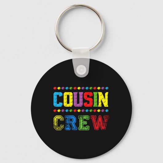 Cousin Crew Bouwstenen Master Builder Baksteen T Sleutelhanger (Voorkant)