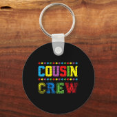 Cousin Crew Bouwstenen Master Builder Baksteen T Sleutelhanger (Voorkant)