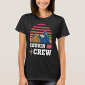 Cousin Crew Camping Adventure T-shirt (Voorkant)