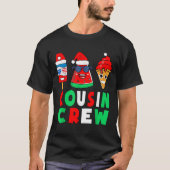 Cousin Crew Christmas In July Squad Pajamas Matchi T-shirt (Voorkant)