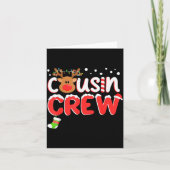 Cousin Crew Christmas Kids Cousins Christmas Match Kaart (Voorkant)