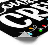 Cousin Crew Christmas Kids Cousins Christmas Match Poster (Hoek)