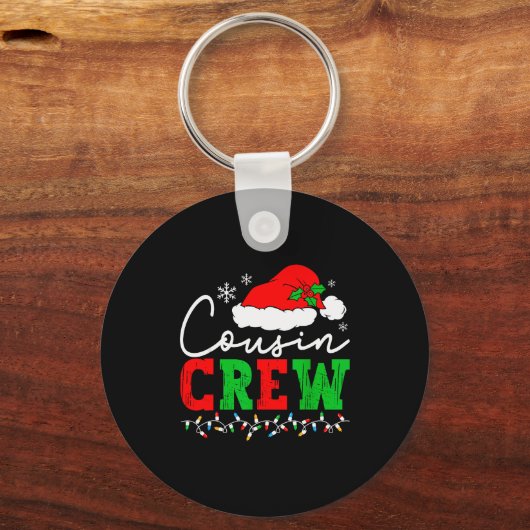 Cousin Crew Christmas Shirts Matching Pajamas For Sleutelhanger (Voorkant)