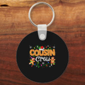 Cousin Crew Christmas Shirts Matching Pajamas For  Sleutelhanger (Voorkant)